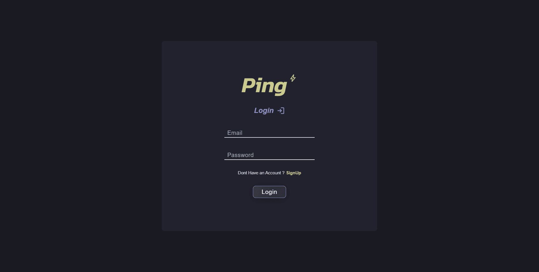 Ping project image